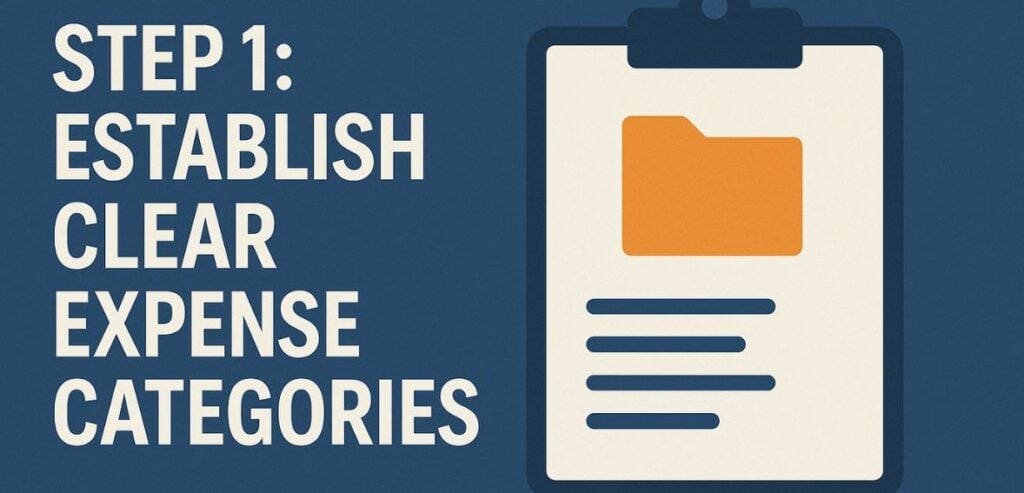 Step 1: Establish Clear Expense Categories